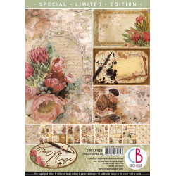 Set 8 papeles 30X30  Ciao Bella Autumn Whispers