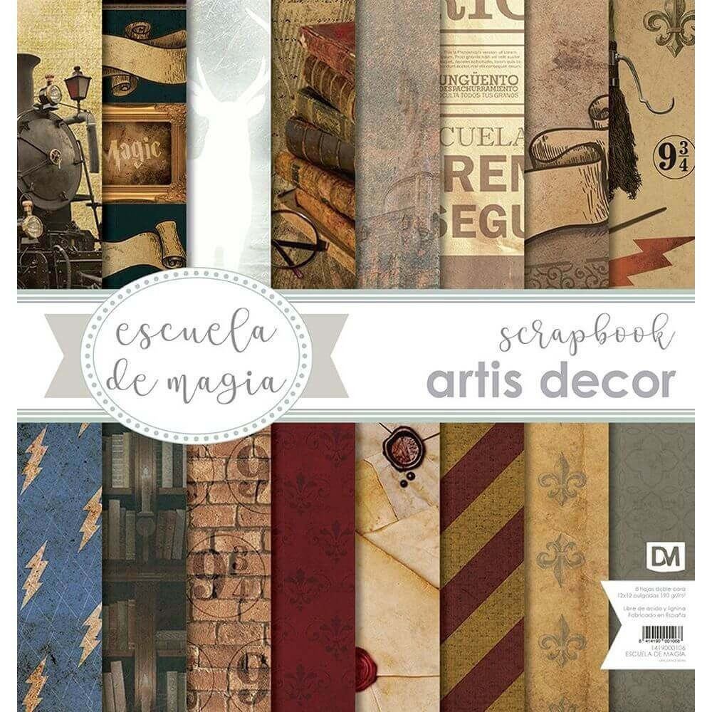 COLECCION PAPEL SCRAP 12X12+12X6'' ARTIS DECOR HYGGE LIFE