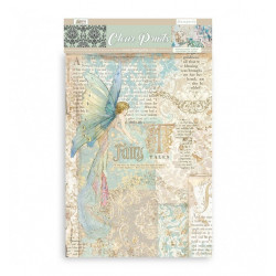 Transparent foil Carte Postale,  30x30x0,25 cm