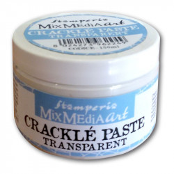 Crackle Paste Transparente Stamperia 150 ml
