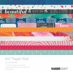 Pack de papeles Kaisercraft 30,5x30,5cm Pen & ink