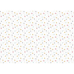 Tela Encuadernar Decorada 70x50 Crazy Dots