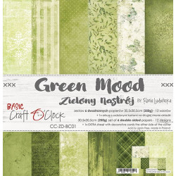 Stack de Papeles 30x30 Basic 01 Green Mood