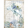 Papel arroz A4  Romantic Sea Dream baleine - Stamperia