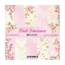 Coleccion Pink Blossom ScrapAndMe 15x15 cms.