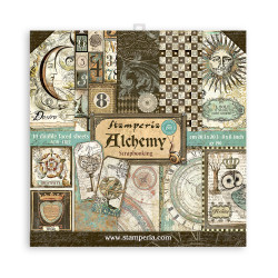 Colección Scrap Stamperia 20.3x20.3 Alchemy