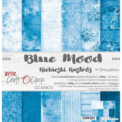 Stack de Papeles 30x30 Basic 12 Blue Mood