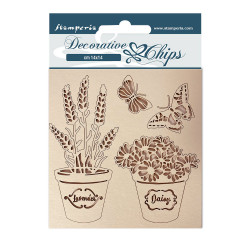 Decorative Chips 14x14 cms Stamperia Provence