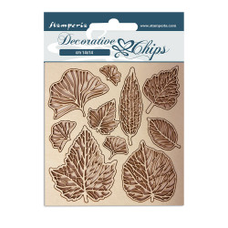 Decorative Chips 14x14 cms Stamperia Romantic Garden House