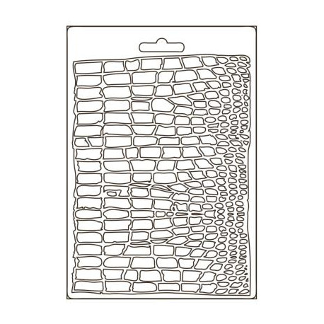 Stamperia Soft Mould A5 maniquí