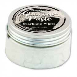 Glamour Paste Stamperia 100 ml Sparkling White