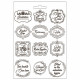 Stamperia Soft Mould A4 Garden of Promises Placas