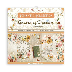 Colección Scrap Stamperia 15.24x15,24 (6"x6")  Garden of Promises