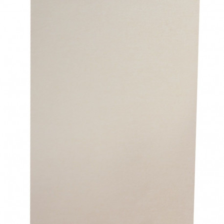 Cartulina Perlada Lisa 25,4x18 cms. 250 grs. Blanca Artis Decor