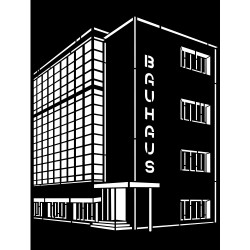 Stencil Stamperia 20x25 Bauhaus palacio