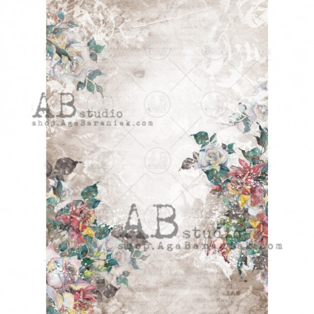 Papel de Arroz  A-4 AB Studio 543