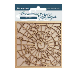 Decorative Chips 14x14 cms Stamperia Cosmos Infinity Costelacion
