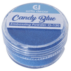 Polvos Embossing Opaco  Candy blue 7 grs.