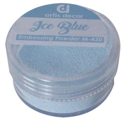 Polvos Embossing  Metalico Ice blue 7 grs.