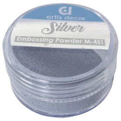 Polvos Embossing  Metalico Silver7 grs.