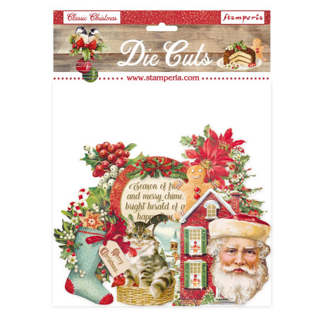 Die Cuts surtidos -Classic Christmas Stamperia