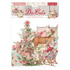 Die Cuts surtidos -Pink Christmas Stamperia