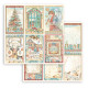 Colección Christmas Greetings Stamperia 30 x30