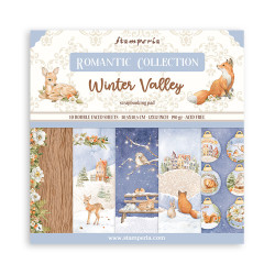 Colección Winter Valley Stamperia 30 x30