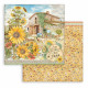 Colección Scrap Stamperia 20.3x20.3 Sunflower Art