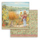 Colección Scrap Stamperia 20.3x20.3 Sunflower Art