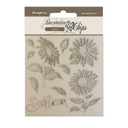 Decorative Chips 14x14 cms Stamperia Sunflower Art