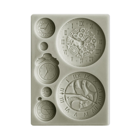 Stamperia Silicone mold A6 Around The world clocks