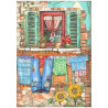 Papel de Arroz Sunflower Art and window Stamperia A-4