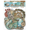 Die Cuts surtidos -Songs of the Sea criaturas Stamperia