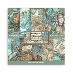 Colección Scrap Stamperia 20.3x20.3 Songs of the Sea