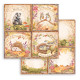 Colección Woodland Stamperia 30 x30 Maxi Backgrounds