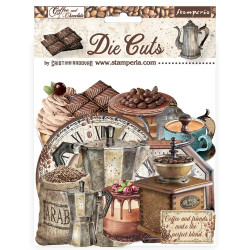 Die Cuts surtidos - Coffee and chocolate Stamperia