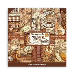 Colección Coffee and chocolate Stamperia 30 x30