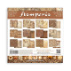 Colección Maxi background Coffee and chocolate Stamperia 30 x30