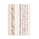 Washi pad 8 hojas A5 Romance forever  Stamperia