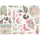 Die Cuts surtidos -Orchids and cats Stamperia