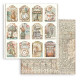 Colección Scrap Stamperia 20.3x20.3 Brocante Antiques