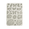 Stamperia Silicone mold A5 Secret Diary Mariposas y flores