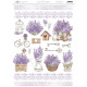 Papel Arroz Artis Decor 29,7X42CM lavanda