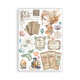 Washi pad 8 hojas A5 Fortune Stamperia