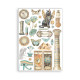 Washi pad 8 hojas A5 Fortune Stamperia