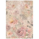 Papel de Arroz Shabby rose fondo de rosas Stamperia A-4