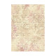 Kit 8 Papeles arroz A-6 backgrounds shabby rose Stamperia