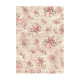 Kit 8 Papeles arroz A-6 backgrounds shabby rose Stamperia