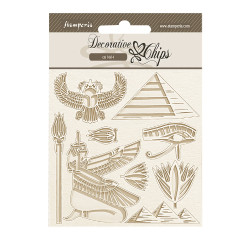 Decorative Chips 14x14 cms Stamperia Fortune Egipto Piramide